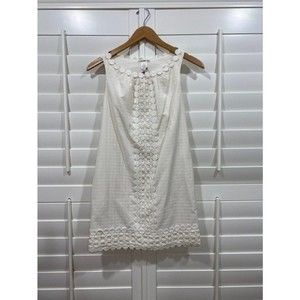 Vintage Vivienne Tam Dress Off White/Ivory.  Size 0